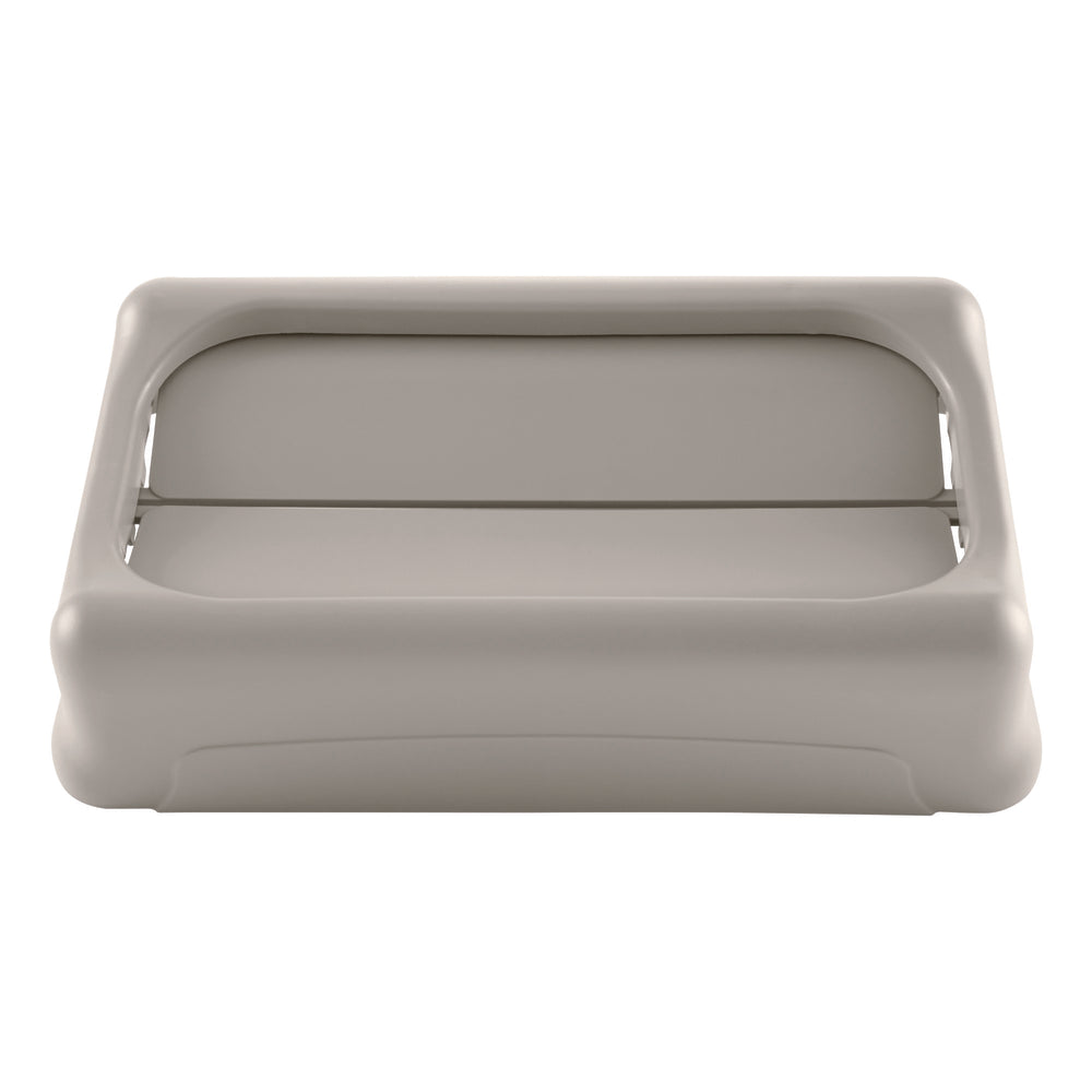 Couvercle de recyclage Rubbermaid Slim Jim - Beige