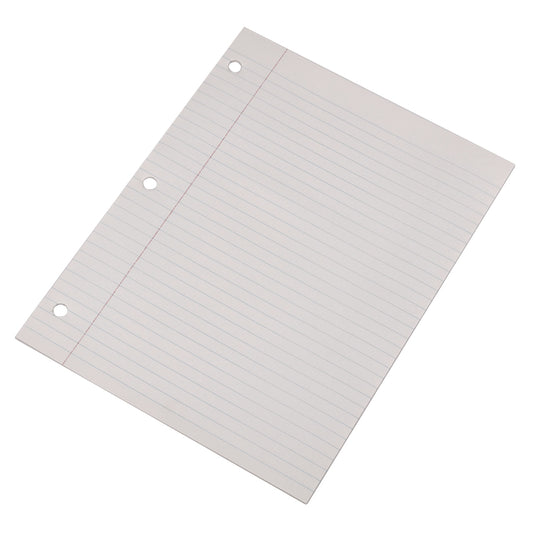 North American Paper Inc. Papier ligné 1/4 po – Feuilles mobiles – 8,5 po x 11 po – 960 feuilles