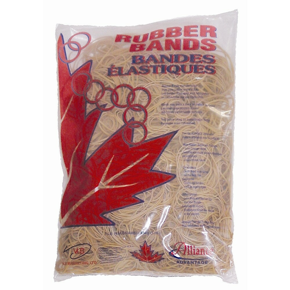 Élastiques Advantage, sac de 1 lb, n° 24, 6 po x 1/16 po
