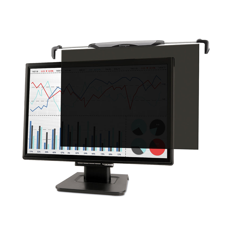 Écran de confidentialité Kensington Snap2 pour écran plat LCD 22 pouces - Noir