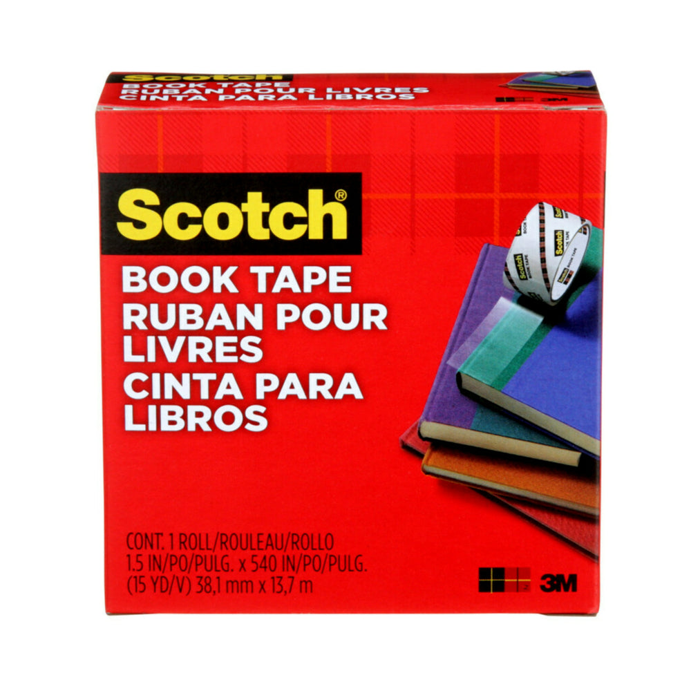 Scotch Book Tape - 1-1/2" x 15 yards
