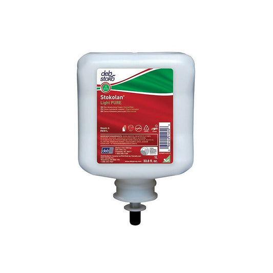 Cartouche Deb Stokolan Light PURE 1 L - Lot de 6