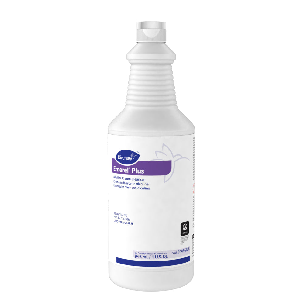Diversey Emerel Plus Alkaline Cream Cleanser - 946 mL