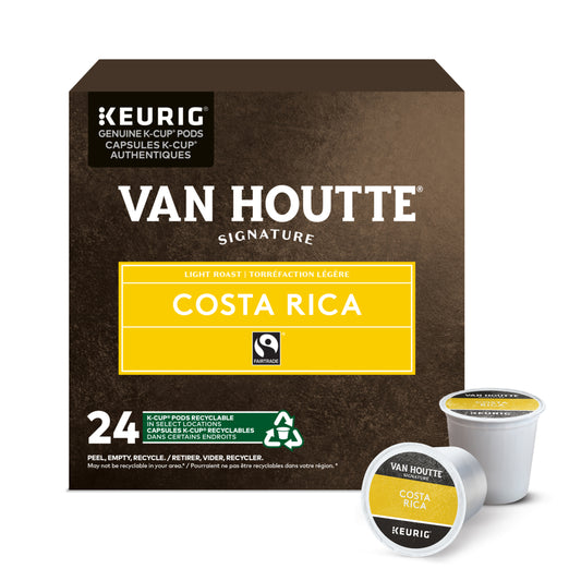 Van Houtte Costa Rica - Light Roast - K-Cup Coffee Pods - 24 Pack