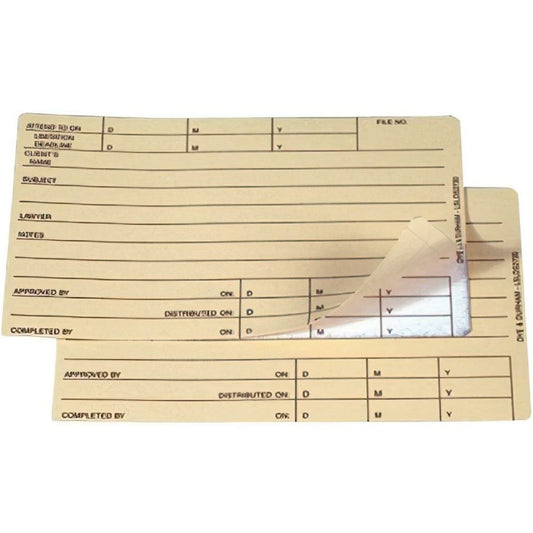 Supreme Limiation Deadline Cards/Tickler System 100/pkg