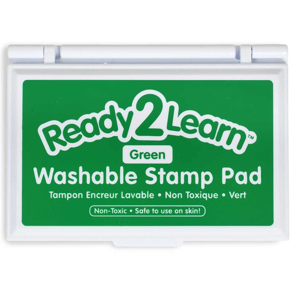 Tampon encreur lavable Ready 2 Learn - 3,4" L x 2" l - Vert