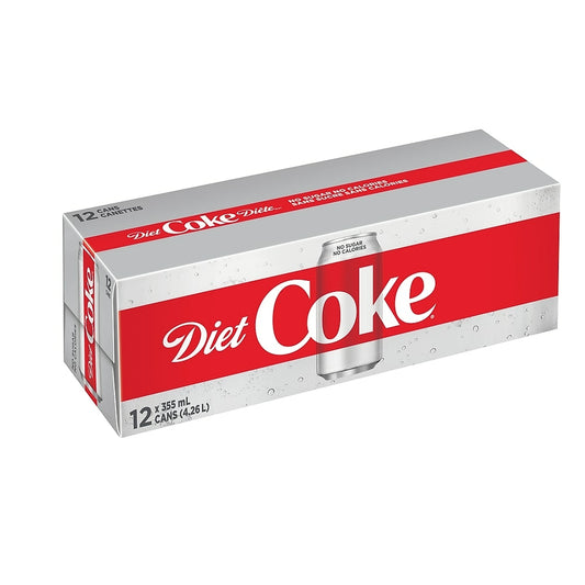Diet Coke - 355mL - 12 Pack