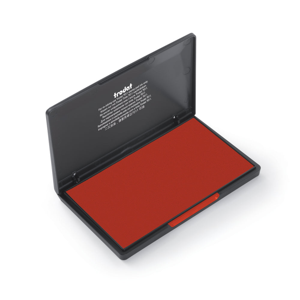 Tampons encreurs en feutre Trodat 9053 - 3 1/2" x 6 3/8" - Rouge