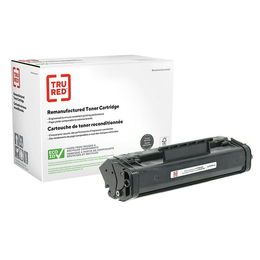 TRU RED 1557A002BA Canon FX-3 Remanufactured Toner Cartridge - Standard Yield - Black