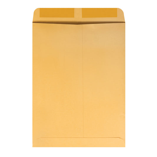 Simply Catalogue Envelopes with Gummed Flaps - 9" x 12" - Kraft - 250 Pack