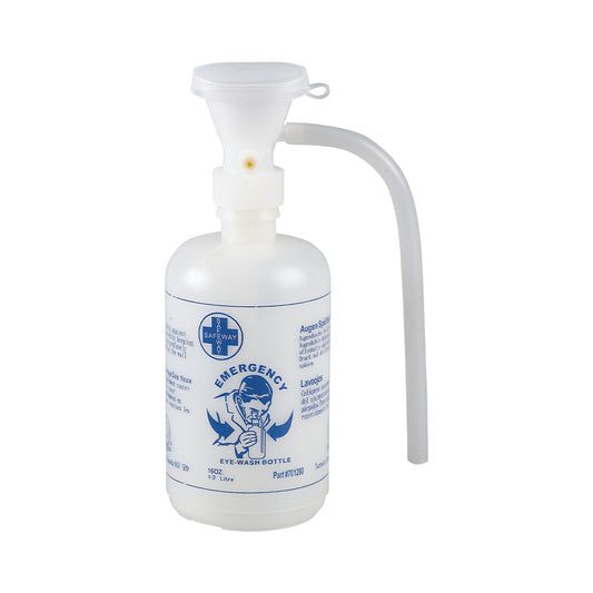 Armoire de lavage oculaire en métal Wasip avec miroir et joint