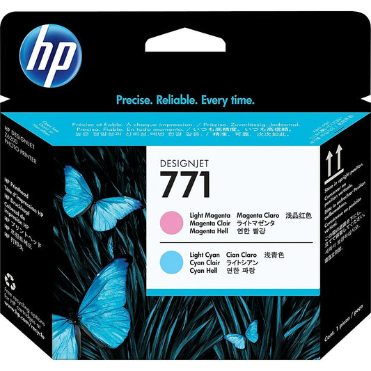 Tête d'impression HP 771 magenta clair et cyan clair (CE019A)