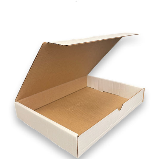 Abbey Literature Mailers - 12-1/8" x 9-1/4" x 2" - White - 50 Pack
