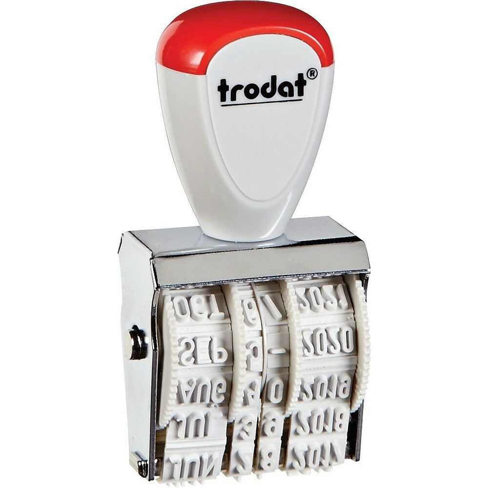 Trodat 1010 Line Dater Stamp - #1-1/2, 4 mm - English