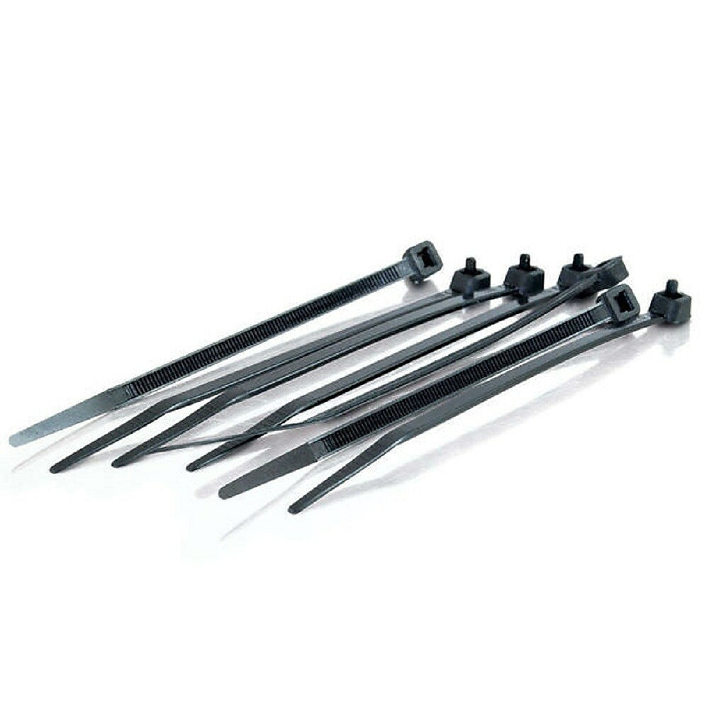 C2G 7.5-inch Cable Tie Multipack - Black (TAA Compliant)