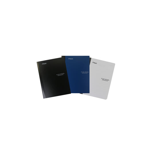 Carnet de notes sans fil Five Star Poly, 5" x 7", 200 pages