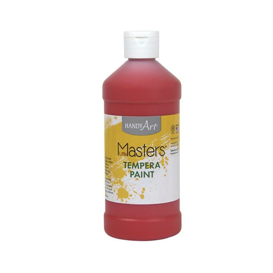 Little Masters Tempera Paint - 473 ML- Red