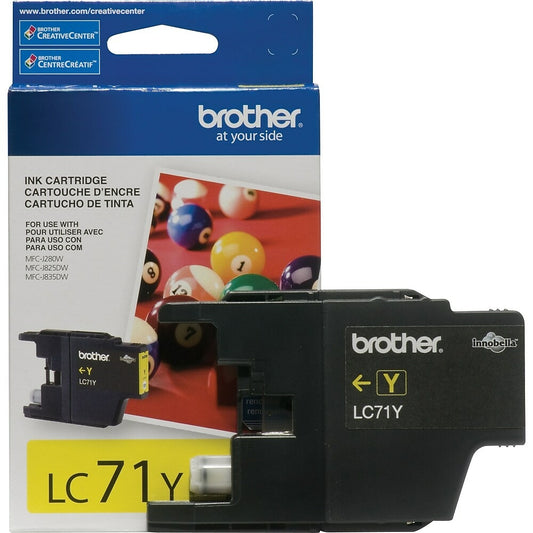 Cartouche d'encre jaune Brother LC71 (LC71YS)