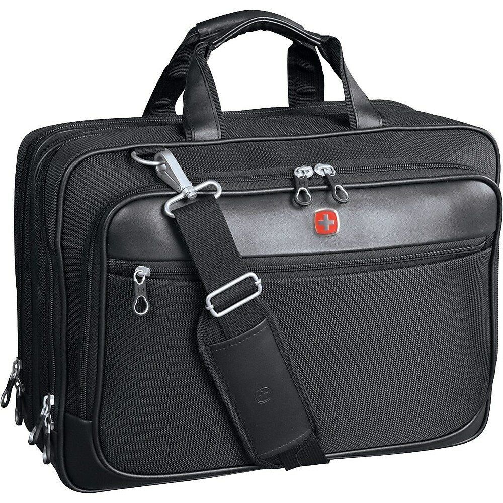Housse pour ordinateur portable Swiss Gear Smart Scan 17 pouces, noire