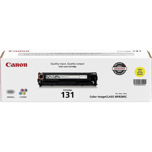 Cartouche de toner jaune Canon 131 (6269B001)