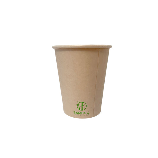 Eco-Packaging 8 oz Bamboo Fibre Hot Cup - 1000 Pack