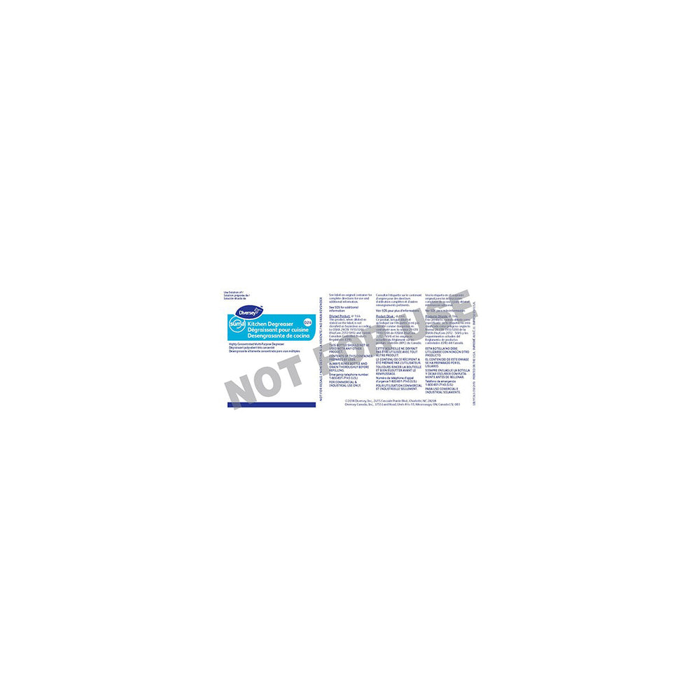 Label,Kitchen Degreaser, 24oz, 25 Pack