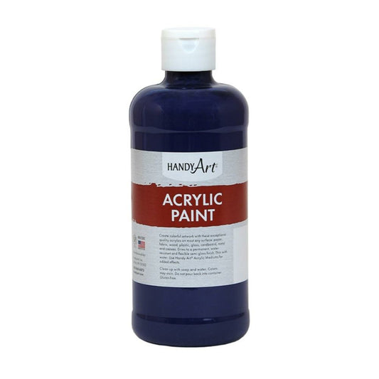 Handy Art Acrylic Paint, Violet, 473ml.