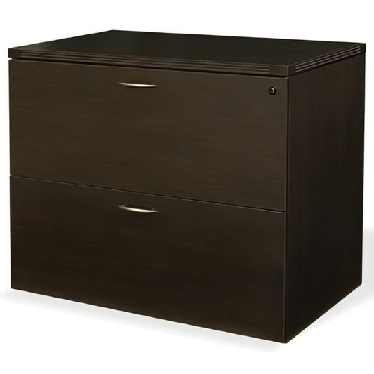 Classeur latéral à 2 tiroirs Espresso