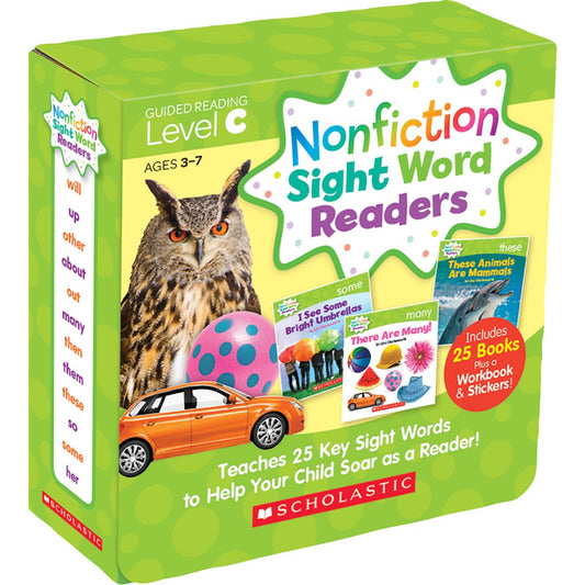 Scholastic Non-Fiction Sight Word Readers - Level C