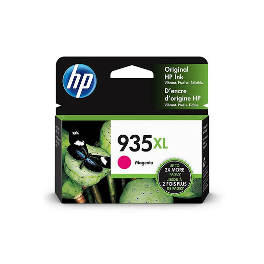 Cartouche d'encre magenta HP 935XL haute capacité d'origine (C2P25AN)