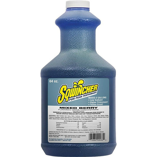 Sqwincher Concentrate Mixed Berry Flavour - 64oz