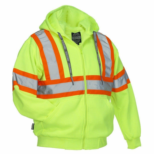 Forcefield CSA Safety Hoodie with Zip - 4" Tape - Medium (Proprietary)