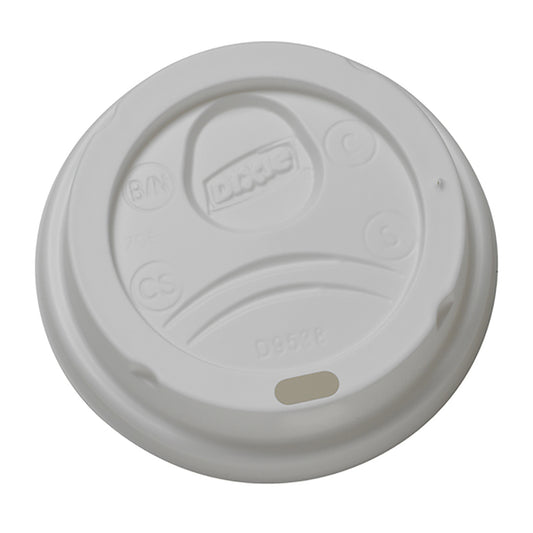Couvercles pour gobelets Dixie Dome - Blanc - Paquet de 1 000