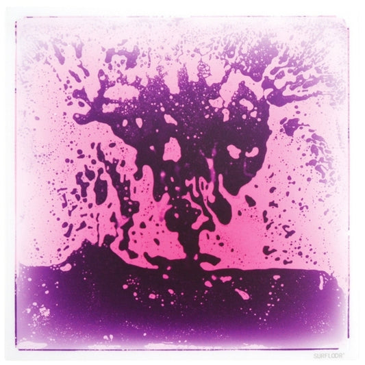 Carrelage de sol liquide, carrelage de sol sensoriel liquide - Violet/Rose