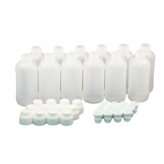 12 flacons marqueurs vides de 2 oz, embouts et bouchons tampons