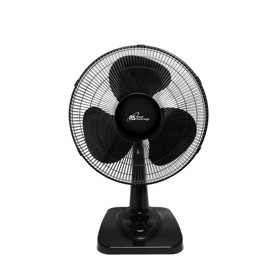 Royal Sovereign 16" Oscillating Desk Fan - Black