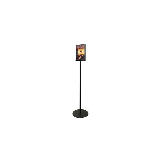 Support magnétique double face Deflecto 13" x 56" x 13", argent