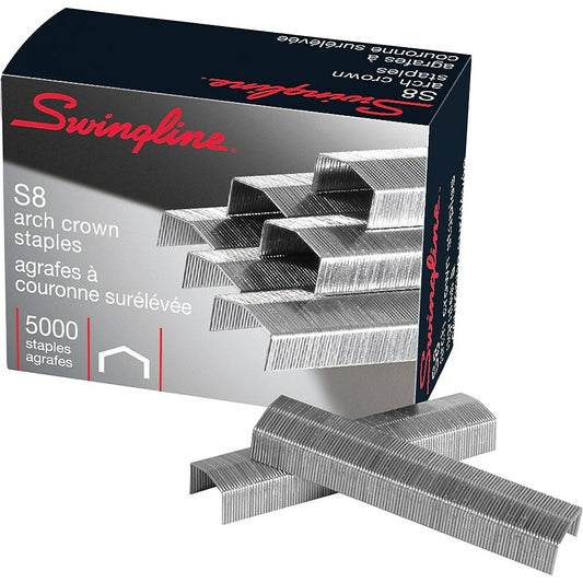 Agrafes Swingline 1/4" pour couronnes arquées, paquet de 5 000