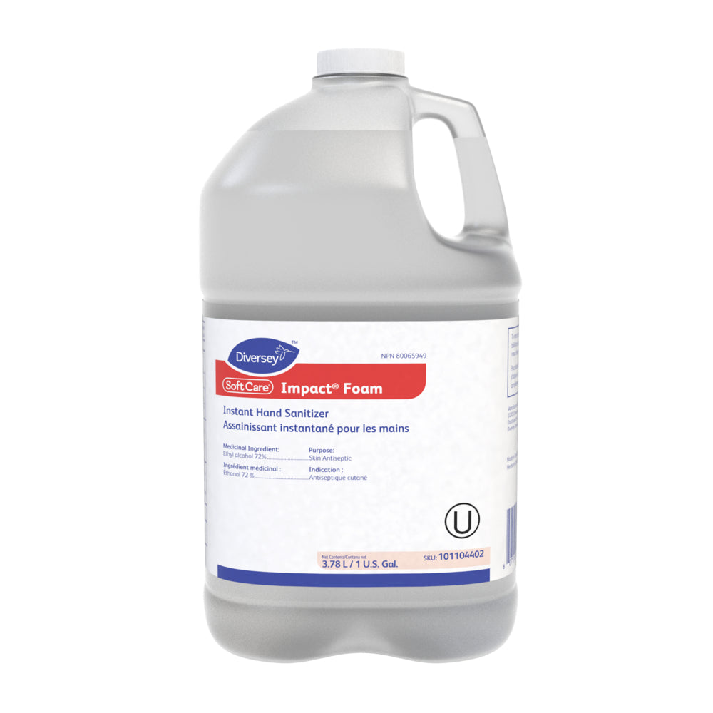 Diversey Soft Care Impact Foam Instant Hand Sanitizer - 3.78 L
