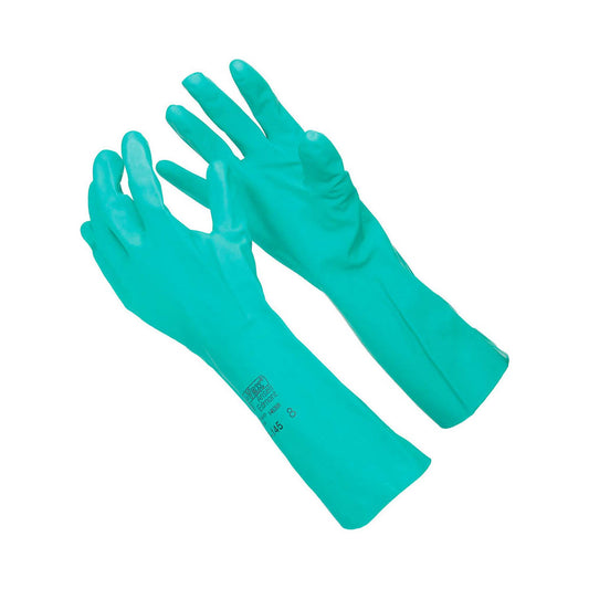 Ansell AlphaTec Solvex Nitrile 11 Mil Glove - Size XL/10 - Green