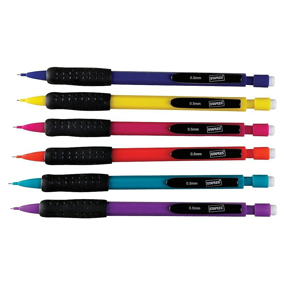 Crayon mécanique Staples Grip - 0,7 mm - Lot de 12