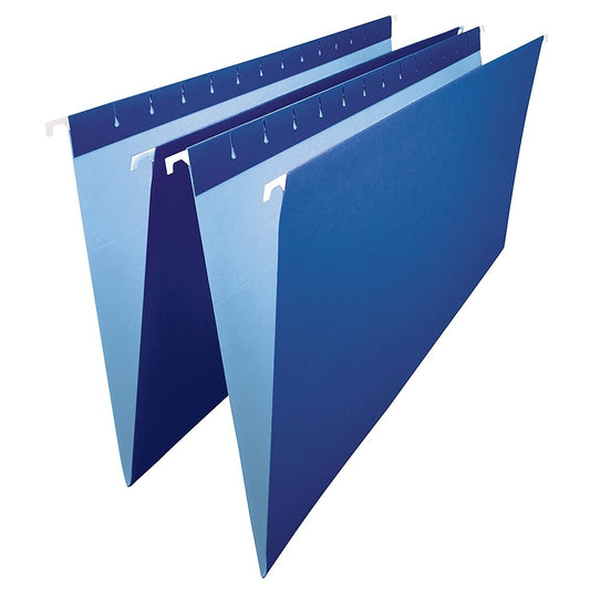 Chemises suspendues Staples Navy - Format légal - Paquet de 25