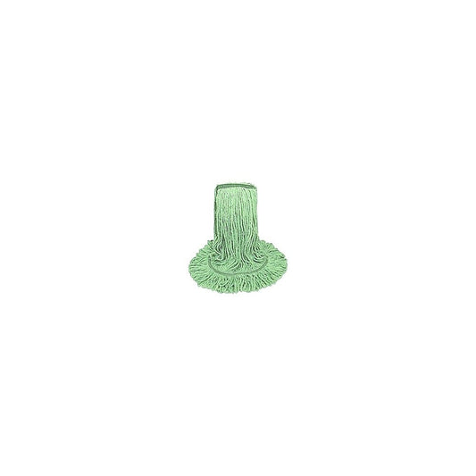 Globe Commercial Syn-Pro Synthetic Looped End Wet Mop - 20oz - Green