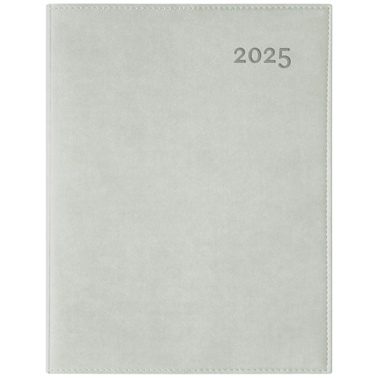 W. Maxwell 2025 Ulys Daily Planner - 8.5" x 11" - Gray - Bilingual