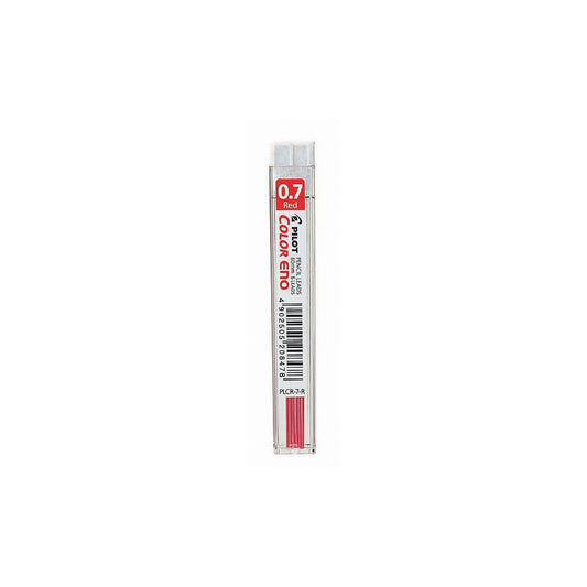 Mines colorées Pilot Colour Eno - 0,7 mm - Rouge - Lot de 6