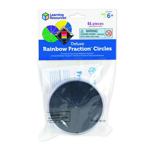Ressources d'apprentissage Cercles-Fractions arc-en-ciel