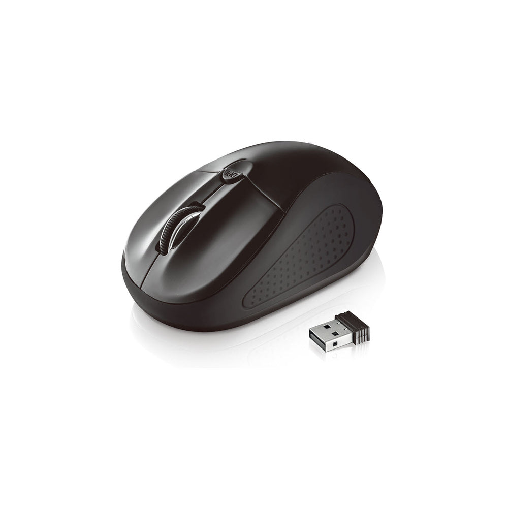 Souris sans fil Basic Tech, noire