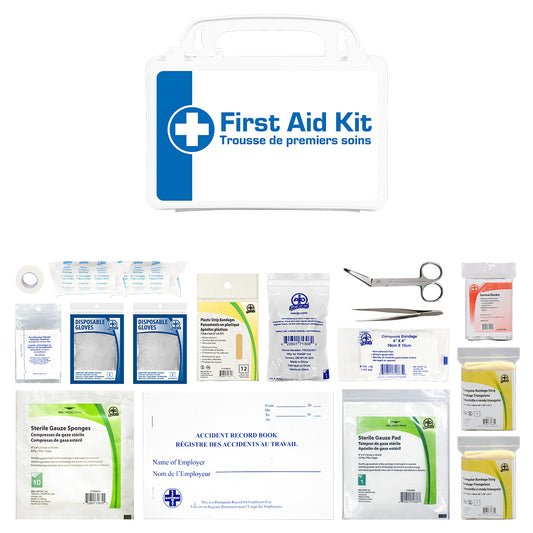 Trousse de premiers secours Wasip Federal Occ. A P10 - Moyenne - 2 à 5 personnes