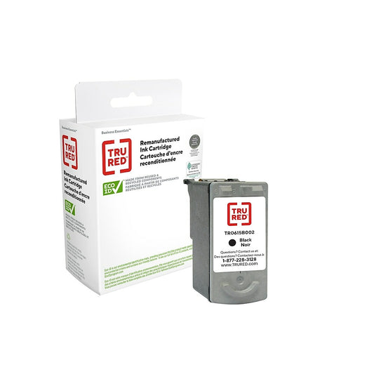 TRU RED 0615B002 Canon PG-40 Remanufactured Ink Cartridge - Standard Yield - Black