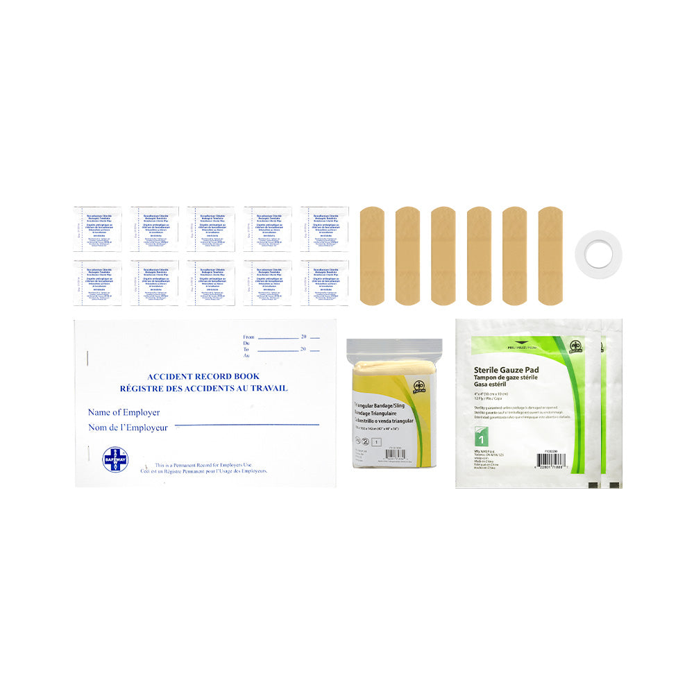 Wasip Federal Occupational D First Aid Kit Refill - 1-3 People